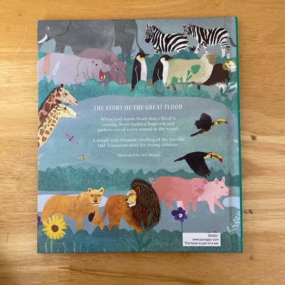 A Collection of Bible Stories 4 Books Illustrated HB Slipcase Creation Noah etc - Picture 13 of 14